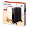 Electric Oil Filled Radiator Sencor SOH 3113BK